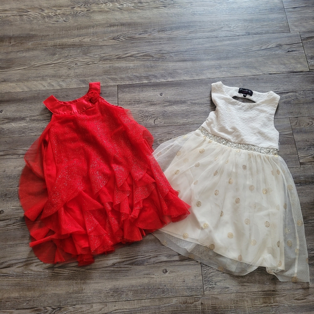 2 FOR 1 Girls Size 5 Dresses